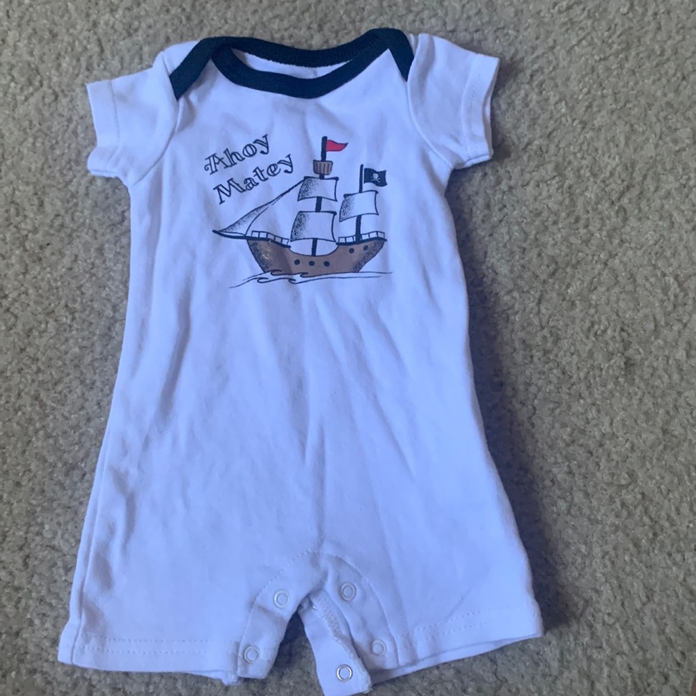 Hand designed onesie